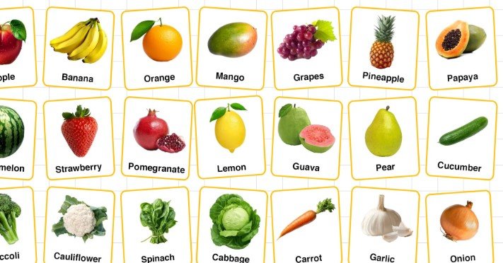 fruits name