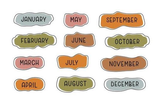 months name